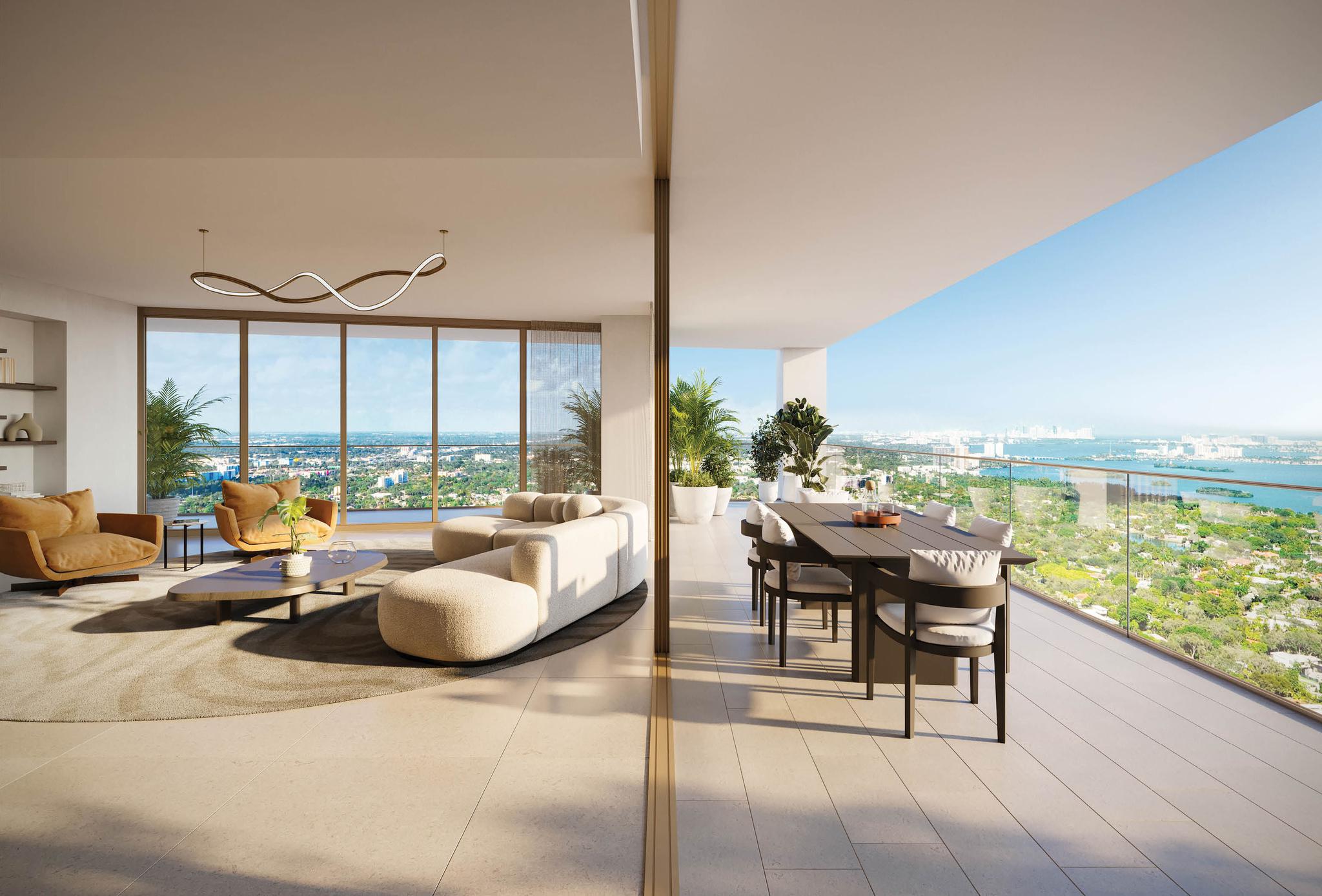 Jean-Georges Miami Tropic Residences residence balcony